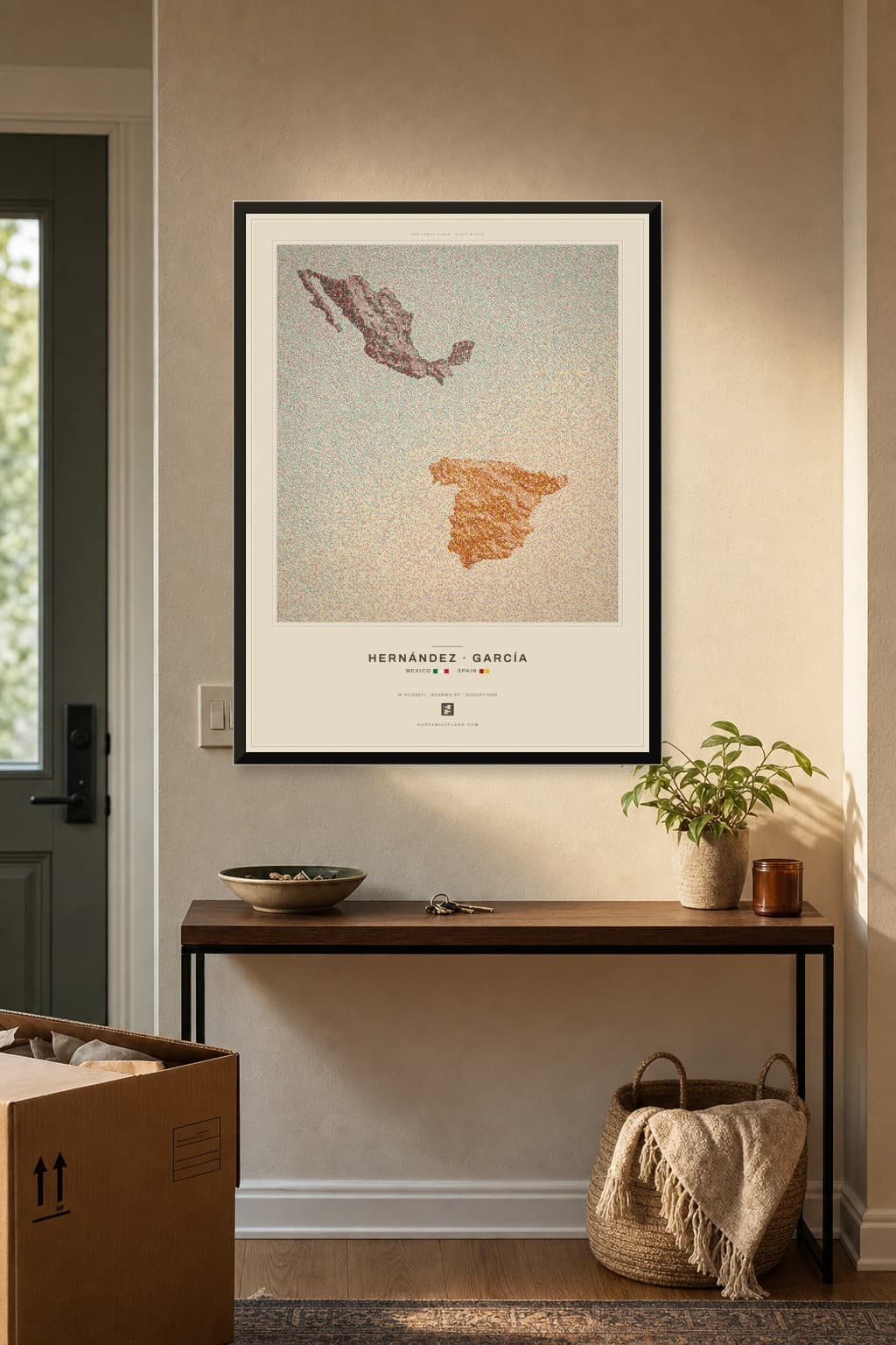 Housewarming — Mexico and Spain print